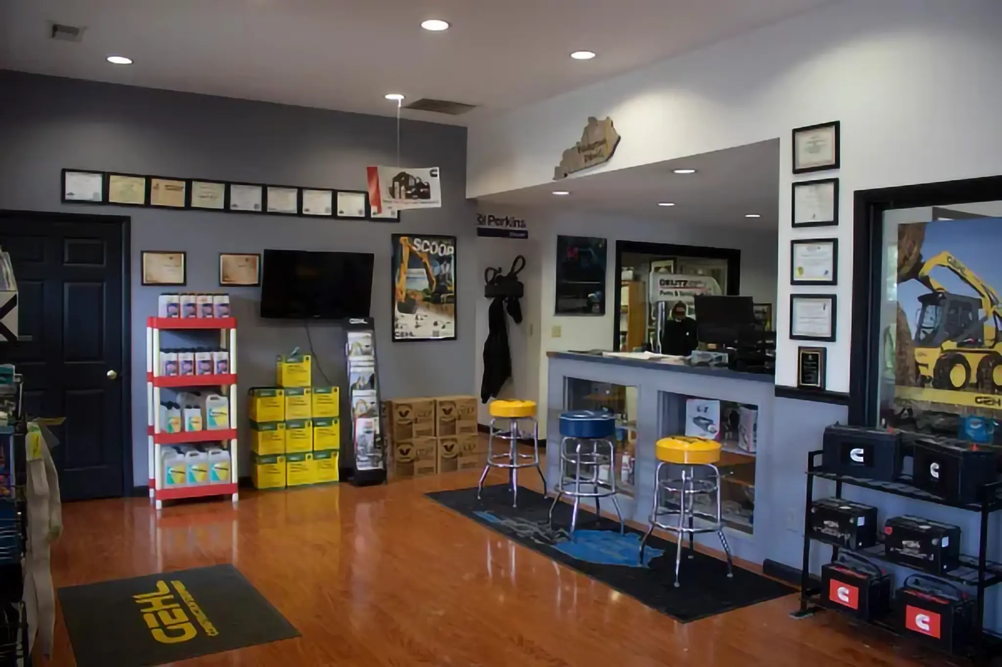 Bluegrass Diesel Specialists showroom interior